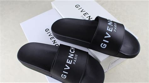 givenchy paris slides fake|givenchy marshmallow slides 35.